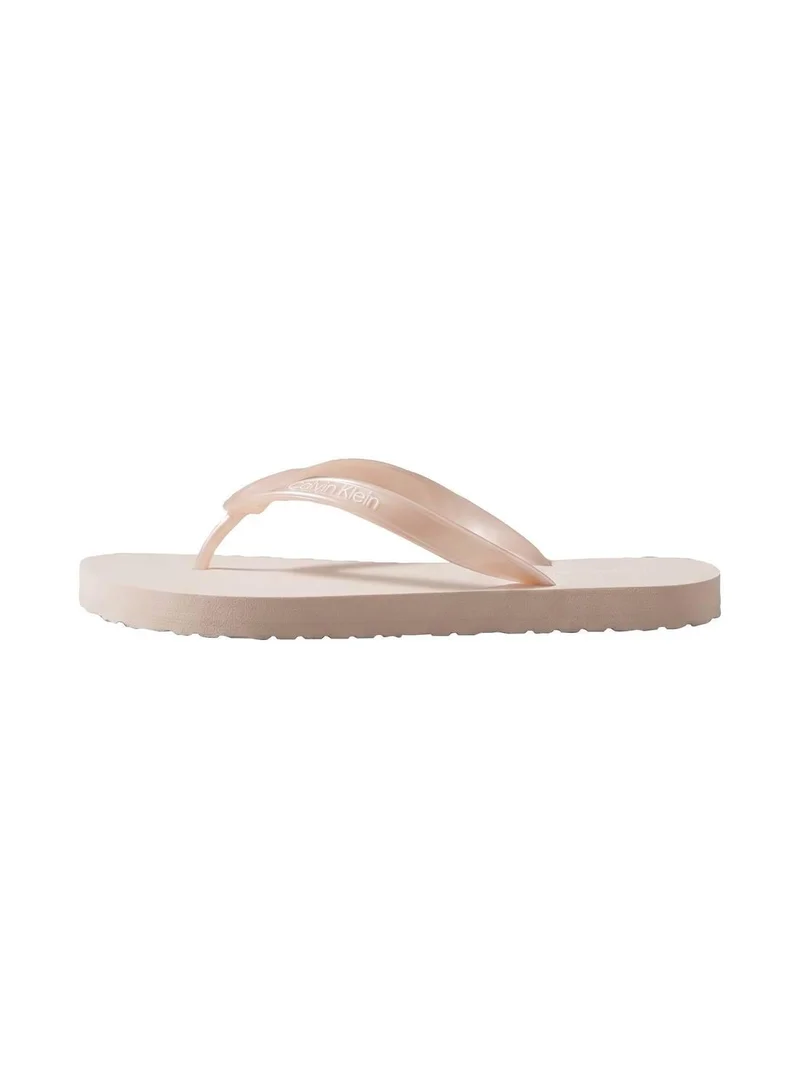 Calvin Klein Arwa - Metallic Pearlised Flip Flops