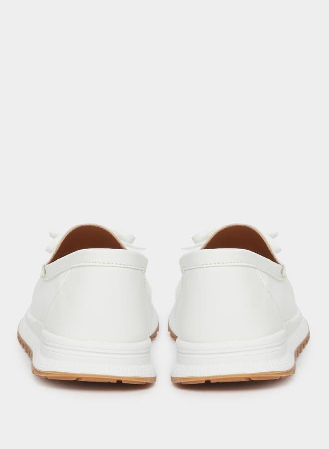 ستايلي حذاء لوفرز بتفاصيل فيونكة - Image 4