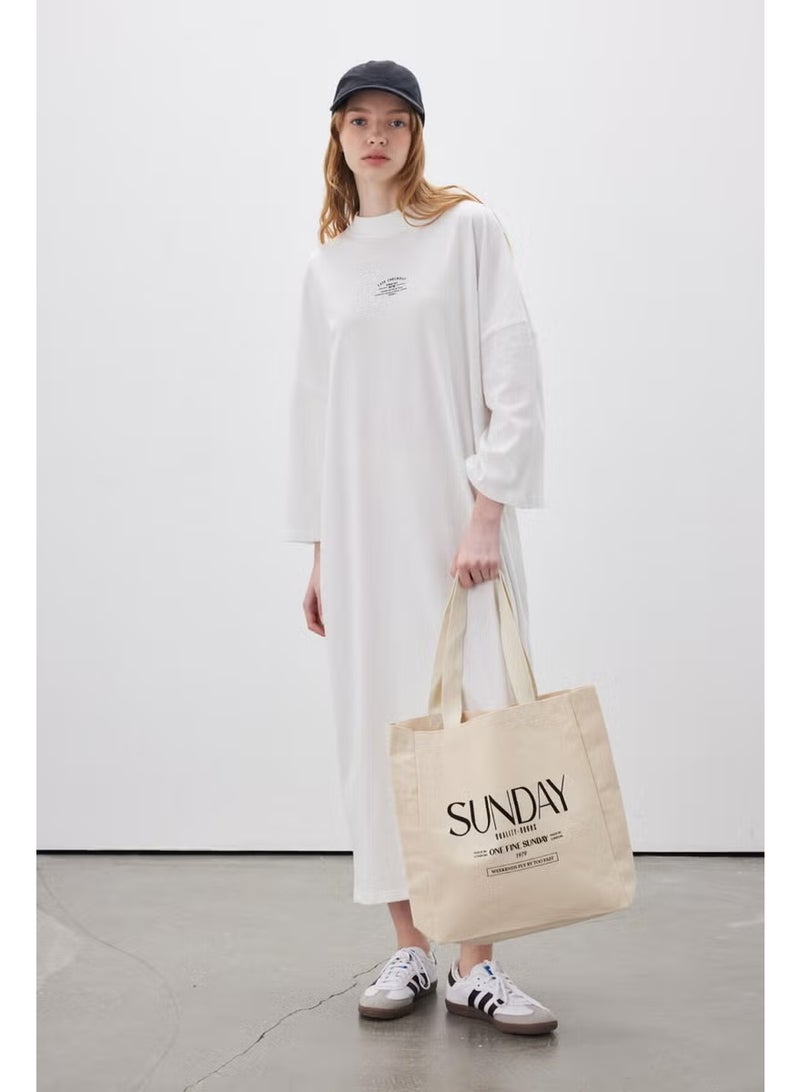 Oversized T-Shirt Dress - Image 3