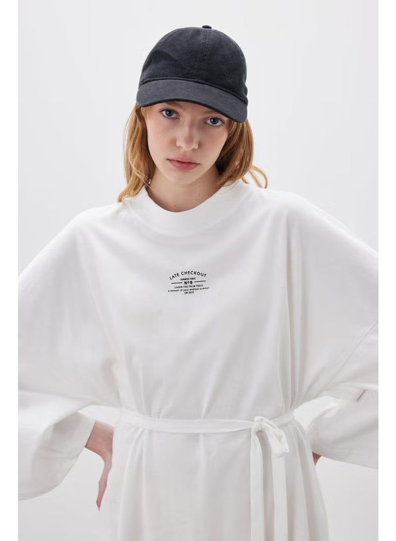 Oversized T-Shirt Dress - Image 2