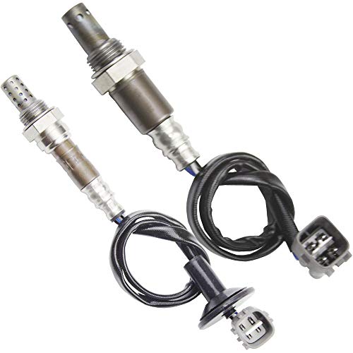 higherbro 2PCS Oxygen O2 Sensor for 2007 2008 2009 2010 2011 2012 Toyota Yaris 1.5L Upstream + Downstream - Image 1