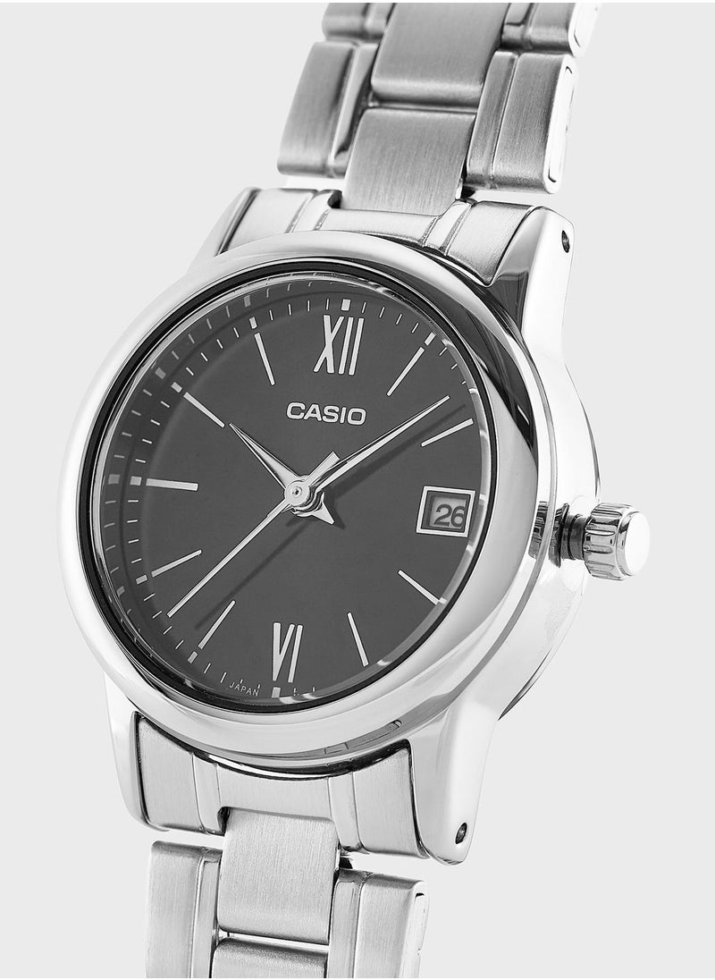 CASIO - Steel Strap Analog Watch - Image 1