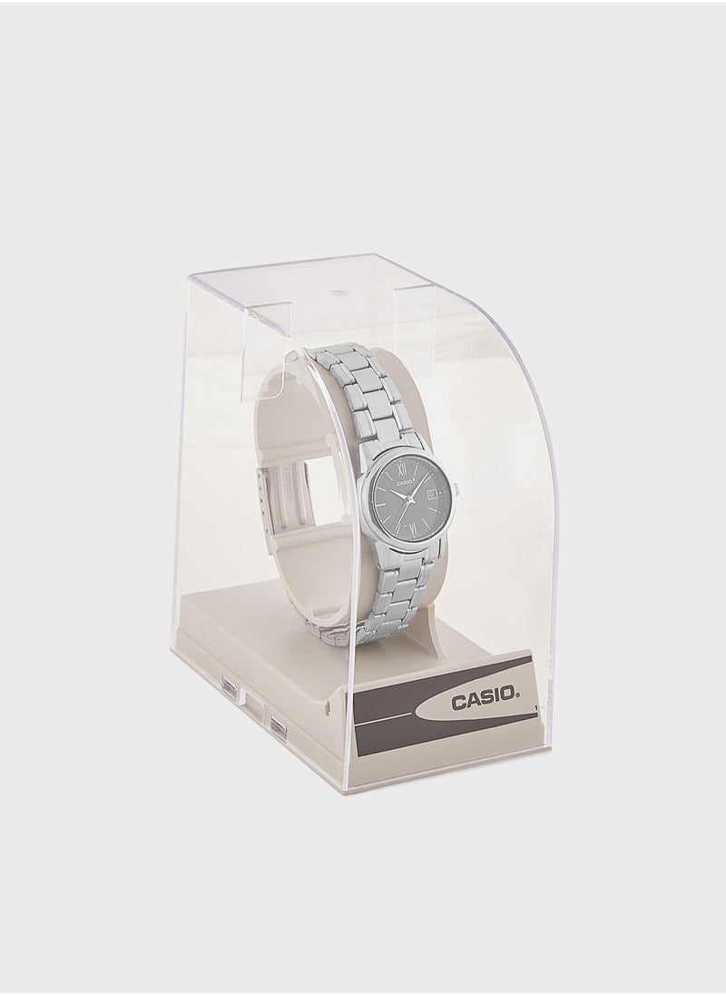 CASIO - Steel Strap Analog Watch - Image 1