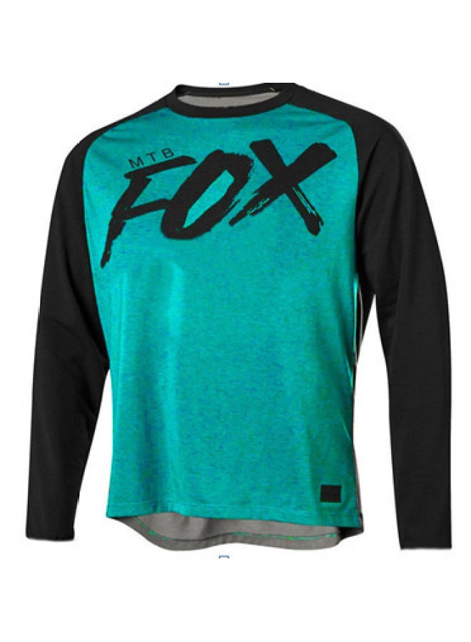2021fox Downhill Suit Mountain Biker Riding Suit Men's And Women's Long Sleeve Top Summer Off-road Motorcycle Racing Suit
