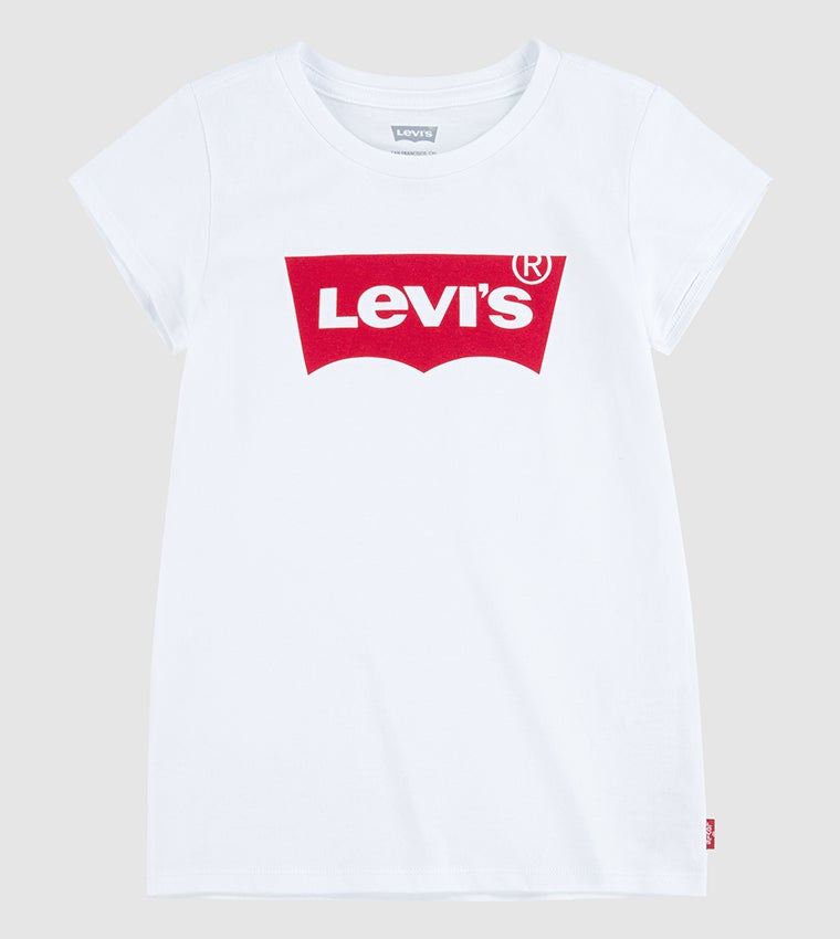Women's Brand Logo Crew Neck T-Shirt