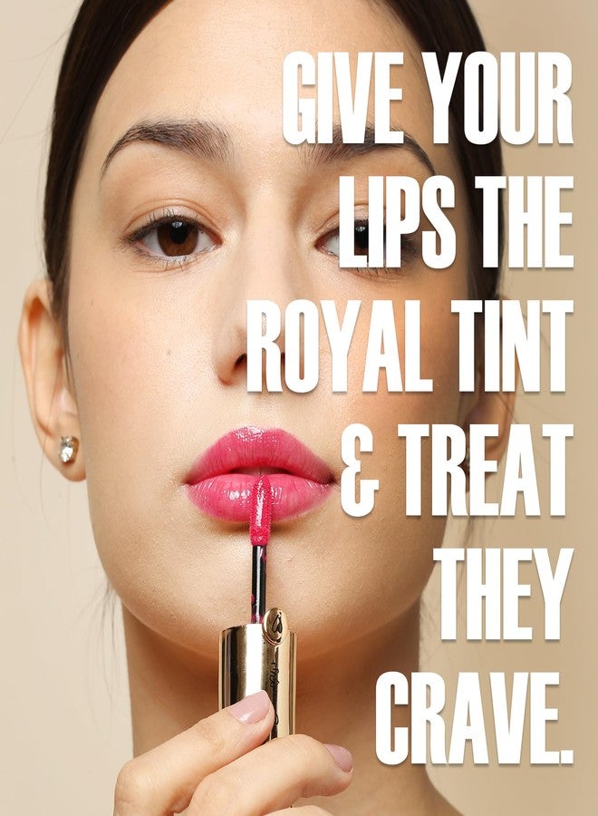Dunamiss Pink Tinted Lip Oil for Women | Vegan Hydrating Pink Lip Gloss with Peptides | Non-Sticky, Long-Lasting Liquid Lipstick Gloss | Cruelty-Free Glossy Lip Care | 3.8 ml-Rosita PinkParadise - Image 4
