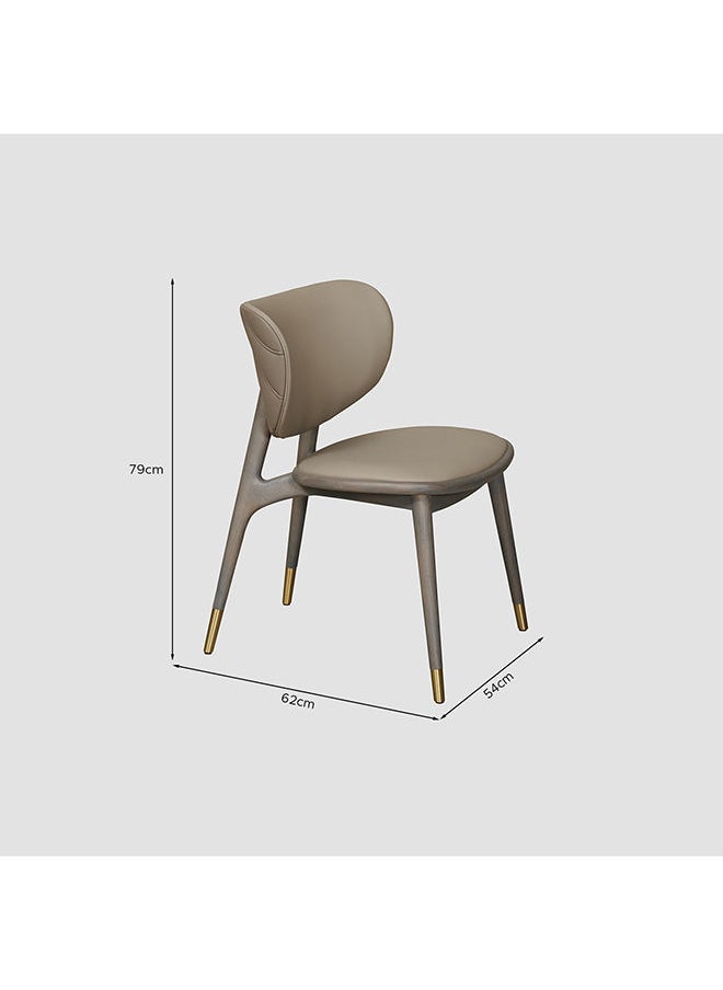 AL HUZAIFA FURNITURE - Twister Dining Chair Upholstered Ash Solid Wood - Image 1