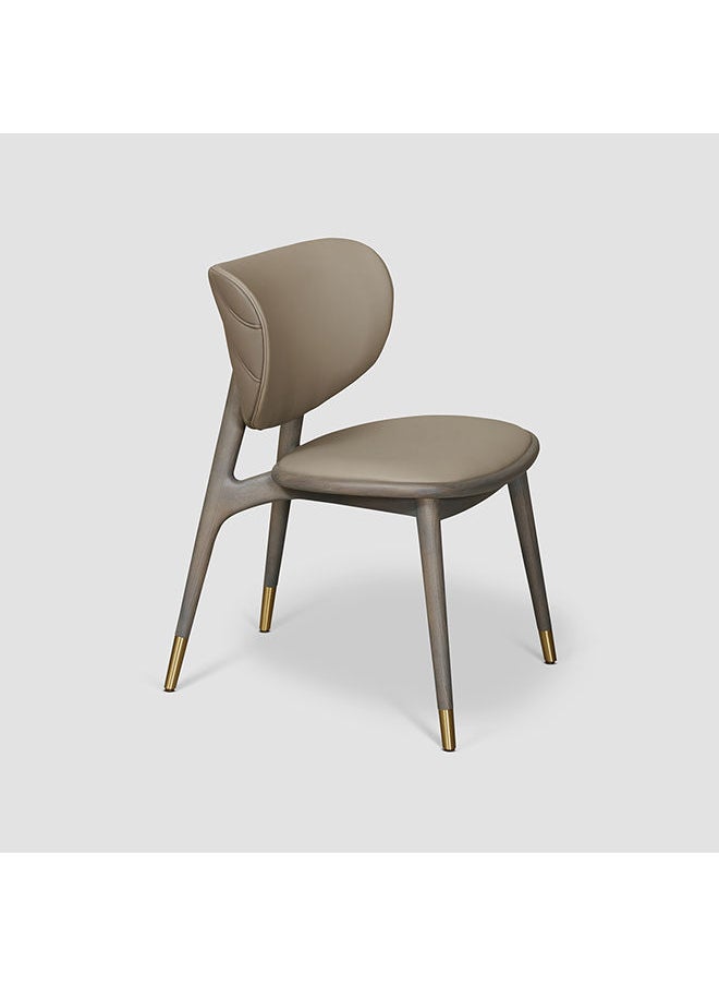AL HUZAIFA FURNITURE - Twister Dining Chair Upholstered Ash Solid Wood - Image 1