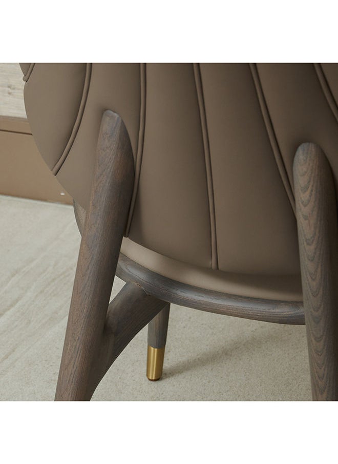 AL HUZAIFA FURNITURE - Twister Dining Chair Upholstered Ash Solid Wood - Image 1
