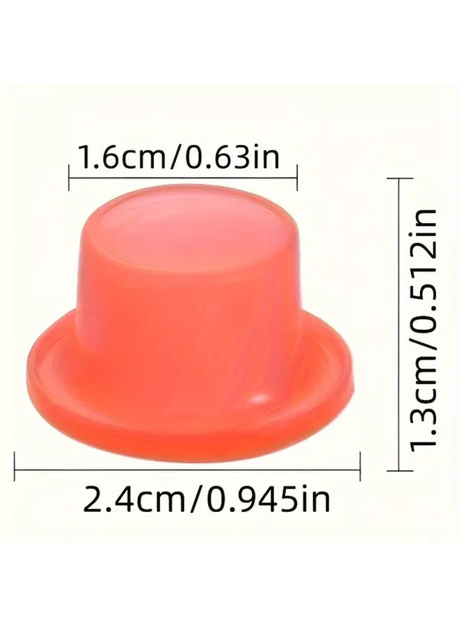 10 Pcs Red Silicone Faucet Sealing Washers Leak Proof Corrosion Resistant Valve Seals Easy Installation No Tools Needed Durable Gaskets for Sink Tub Showerhead Kitchen and Bathroom Faucets - Image 4