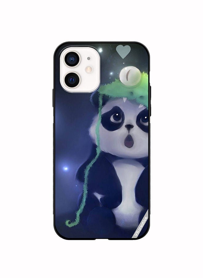 VR CREATIVE Protective Case Cover For Apple iPhone 12 mini Starlight Panda Design Multicolour - Image 1