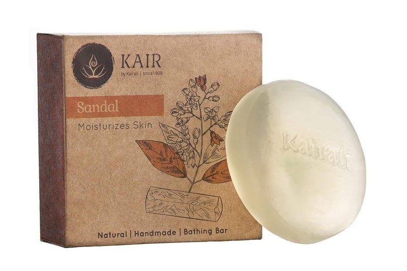 Kairali Sandal Soap for Daily Skin Care 100 grams Pack of 2 - Image 4