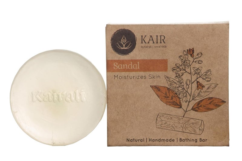 Kairali Sandal Soap for Daily Skin Care 100 grams Pack of 2 - Image 1