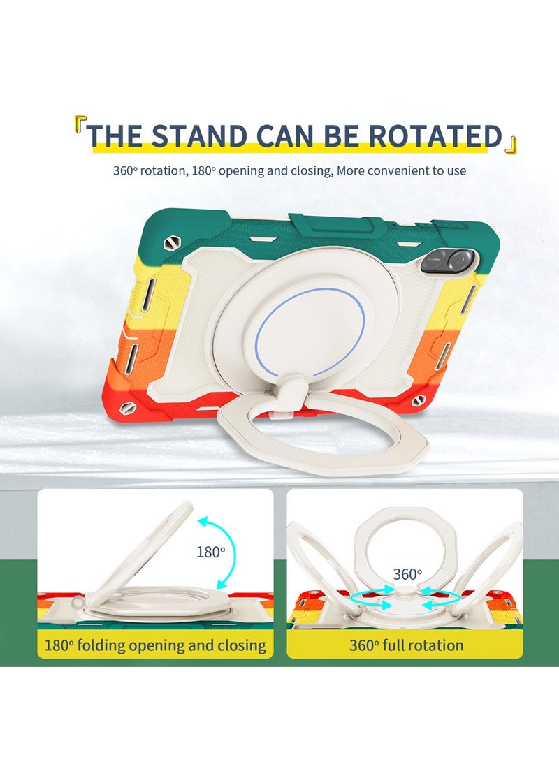 VKL Kids case Compatible with Honro Pad X8a 11.5 Inch,Heavy Duty Shockproof Cover with Screen Protector & Rotating Stand & Pencil Holder For Honor Pad X8A (multiple colors) - Image 4