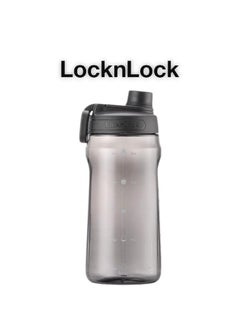 LOCK & LOCK LocknLock Active 1.5L Black Water Bottle - Durable, Easy Grip, Leak-Proof with Hidden Finger Loop  - Image 1