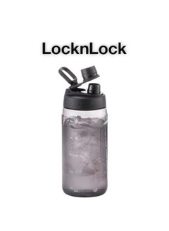 LOCK & LOCK LocknLock Active 1.5L Black Water Bottle - Durable, Easy Grip, Leak-Proof with Hidden Finger Loop  - Image 2