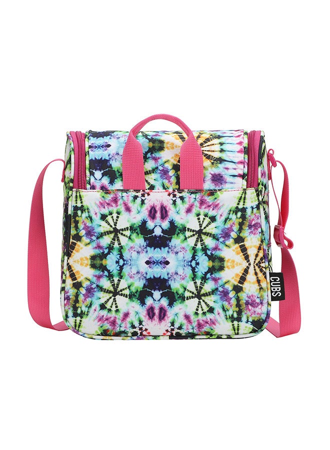 CUBS Tie Dyed Waterproof lunch bag with adjustable shoulder strap carrying your favorite meals to school, work or while traveling - Image 3
