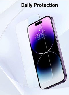 AMS Tempered Glass Screen Protector For Apple iPhone 14 Pro Max Clear  - Image 5