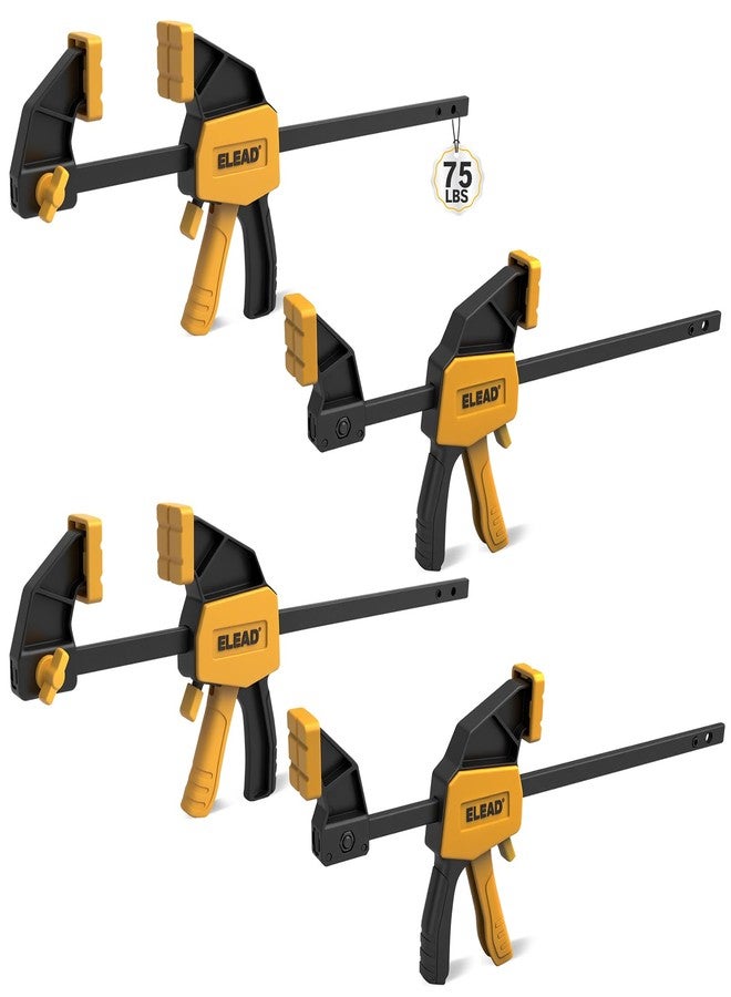 ELEAD 4 قطع من مشابك قضبان مقاس 6 بوصات لأعمال النجارة - Image 1