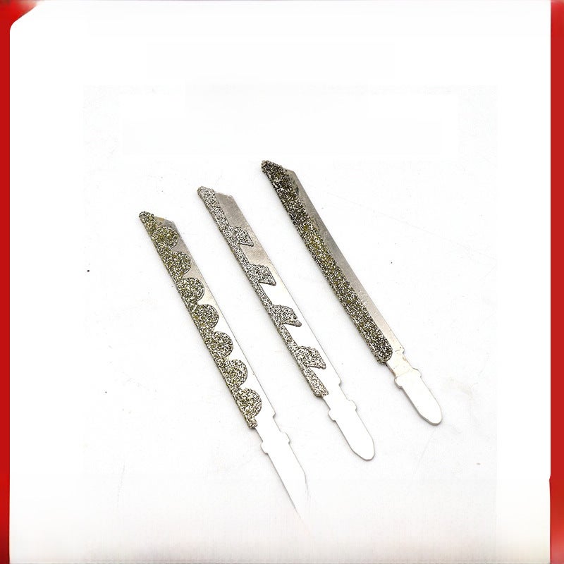 Electroplated diamond curve saw strip reciprocating saw saber saw Stone ceramic tile special cutting saw blade(Saber saw strip) - Image 2