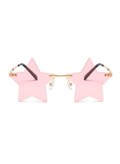 Rimless Star Shape Sunglasses Personality Sun Glasses For Womenmen Party Glasses Personality Pentagram Eyewears (Pink) - pzsku/ZF0AA1C1A4EB2699FA4C4Z/45/_/1718184907/68896722-548c-42b6-bbc6-ccfaacce9d45