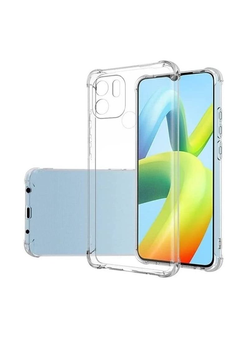 Generic Xiaomi Redmi A1 Plus Clear Back Cover Case Ultra Clear Best Camera Protection- Clear  - Image 1
