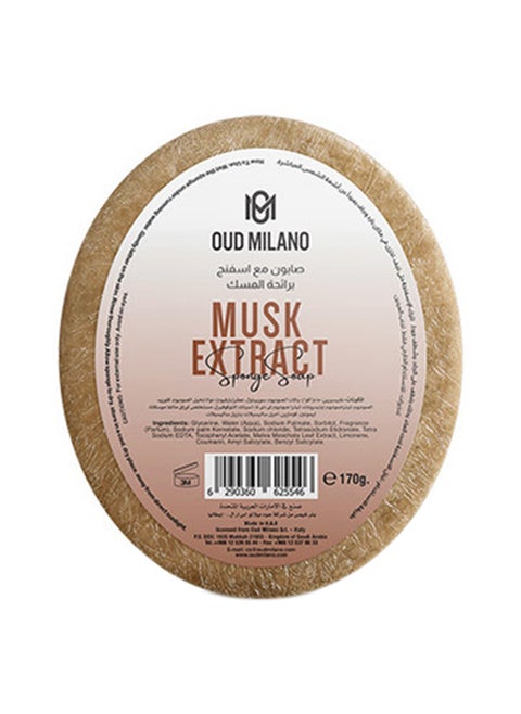 Sponge Soap Musk Extract - 170Gm