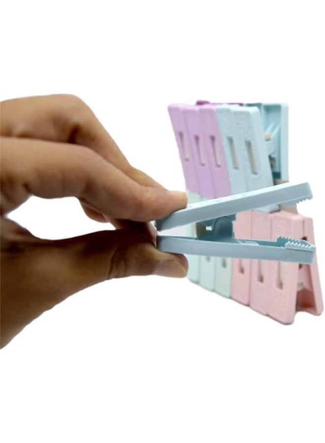 Quality, durability, and a beautiful look! Plastic clothes pins in soothing pastel colors - Image 2