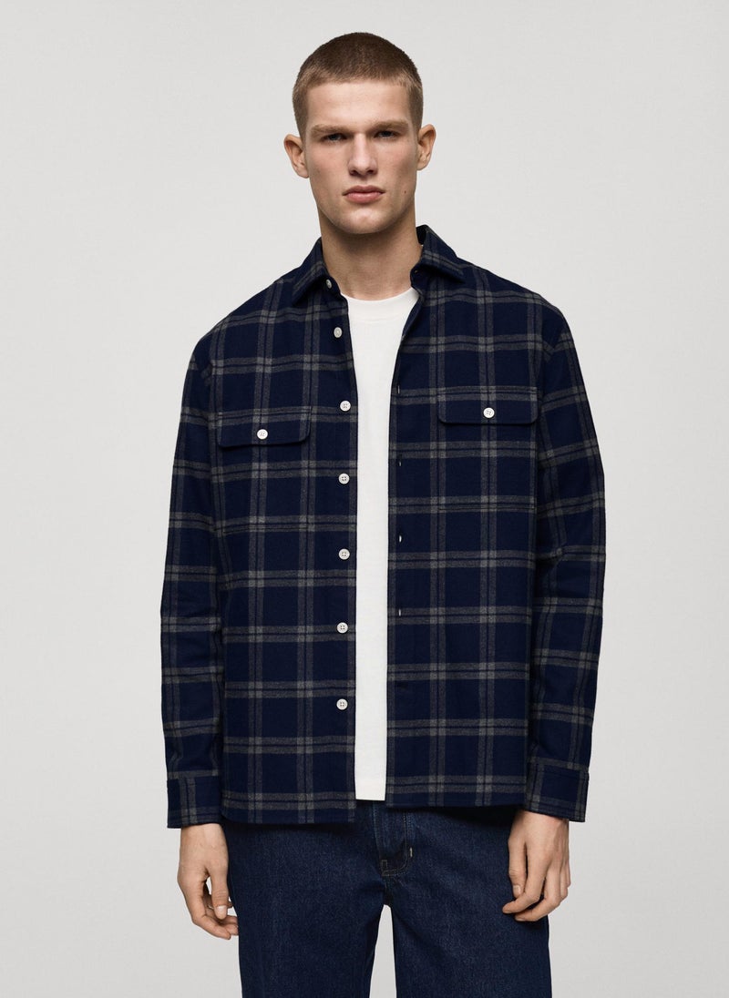 Mango Man Brighton Long Sleeve Regular Fit Shirt  - Image 1