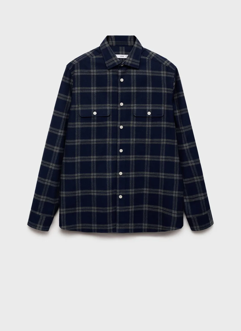 Mango Man Brighton Long Sleeve Regular Fit Shirt