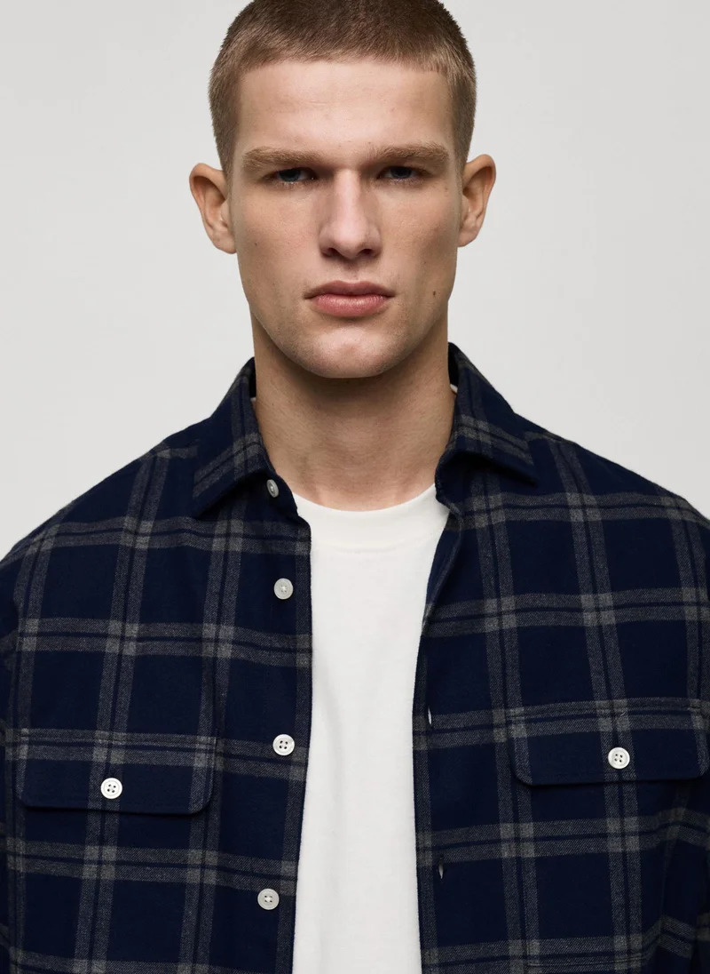 Mango Man Brighton Long Sleeve Regular Fit Shirt