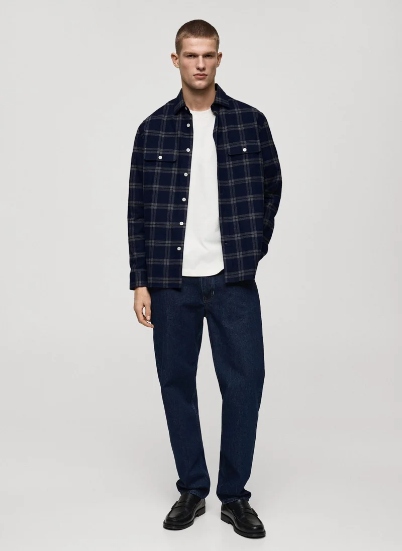 Mango Man Brighton Long Sleeve Regular Fit Shirt