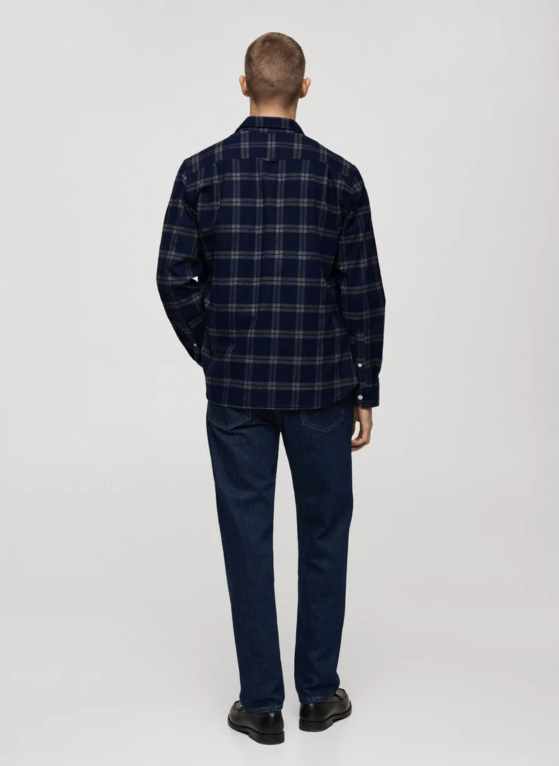 Mango Man Brighton Long Sleeve Regular Fit Shirt