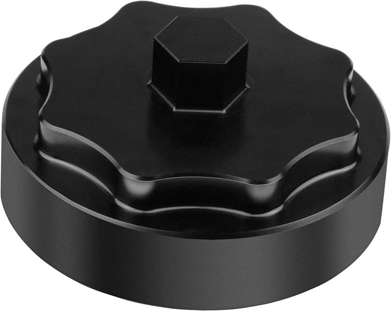 Bentolin Fuel Filter Housing Cap Cover for 2010-2020 Dodge Ram 2500 3500 4500 5500 6.7L Cummins Diesel Engine - Black - Image 1