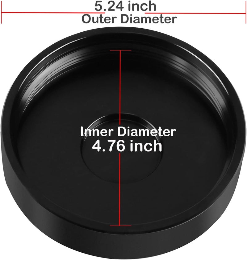 Bentolin Fuel Filter Housing Cap Cover for 2010-2020 Dodge Ram 2500 3500 4500 5500 6.7L Cummins Diesel Engine - Black - Image 2