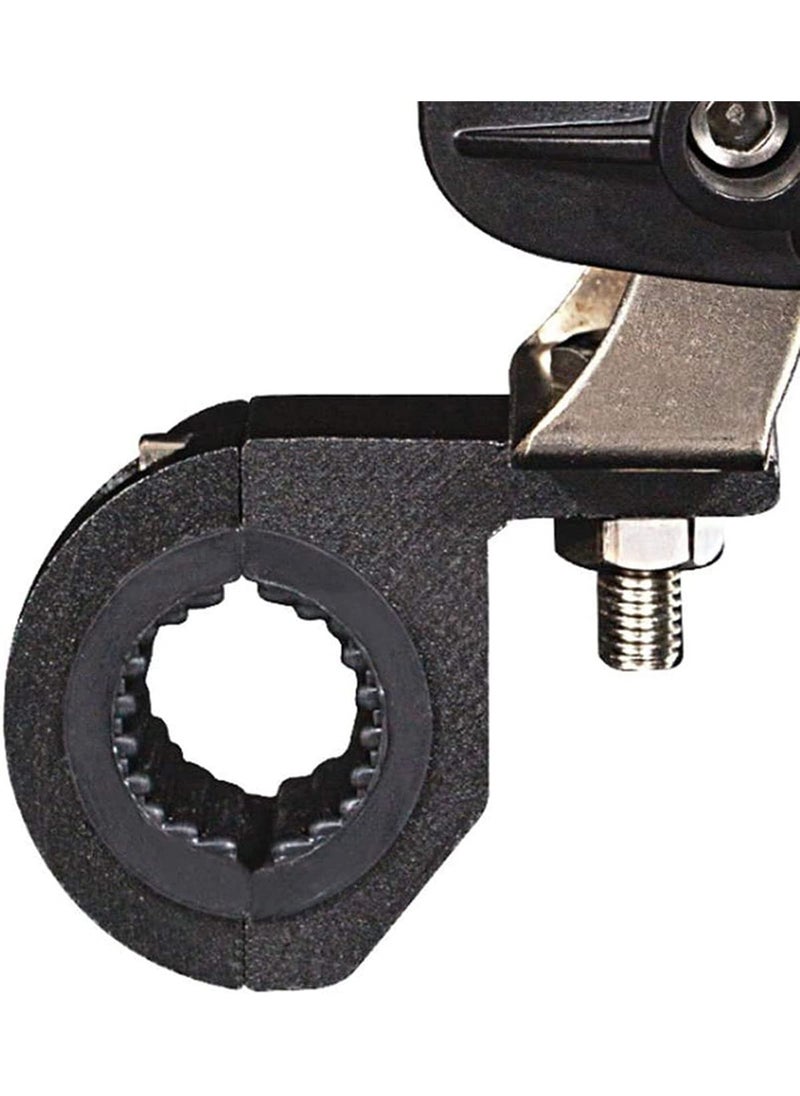 SYOSI Motorcycle Fog Light Mount Universal Anti-Oxidation Fog Light Mount Stand Kit Roof Roll Cage Holder Tube Clamp Mounting Bracket  - Image 3
