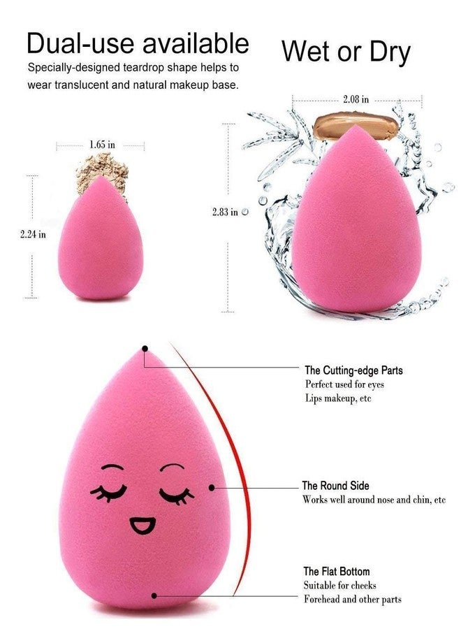 داتناسياد مجموعة أدوات مكياج داتناساياد: كريم أساس، كحل، ظلال عيون، فرش، أدوات مع إسفنجة - (مجموعة من 10 قطع)، (اللون - أسود) - Image 4