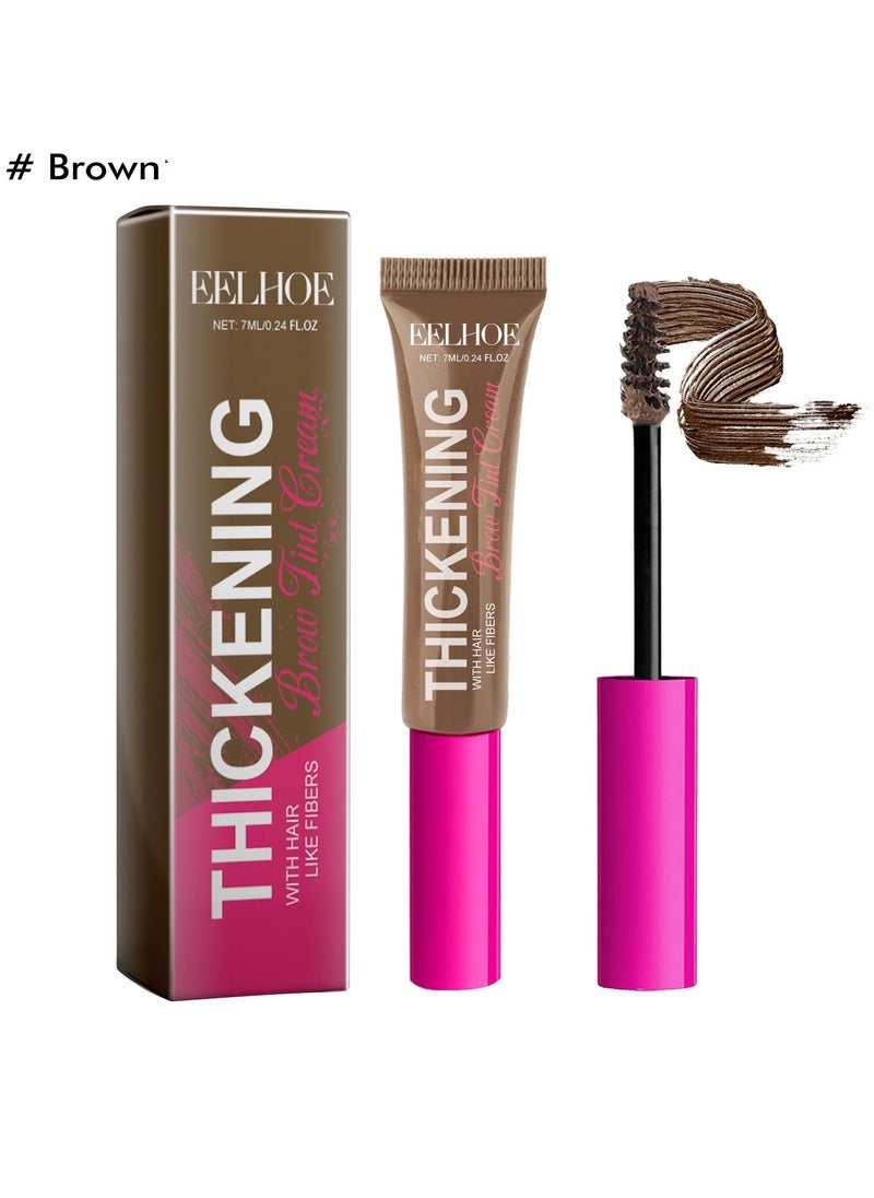 EELHOE natural long-lasting waterproof fiber eyebrow cream 7ml - Image 2