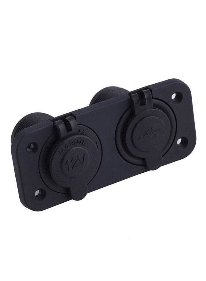 NIBEMINENT 2 USB Adapter Charger Black  - Image 4