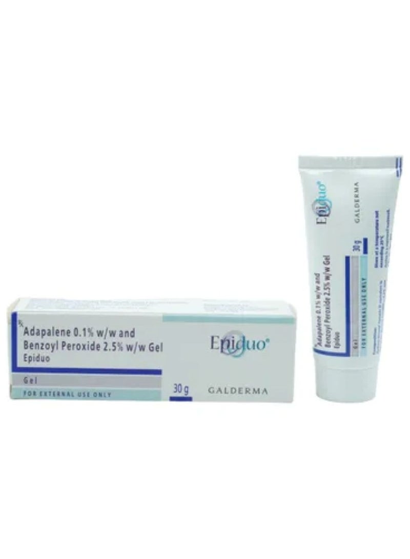 EPIDUO Gel for Moderate to Severe Acne (30g) - Image 1