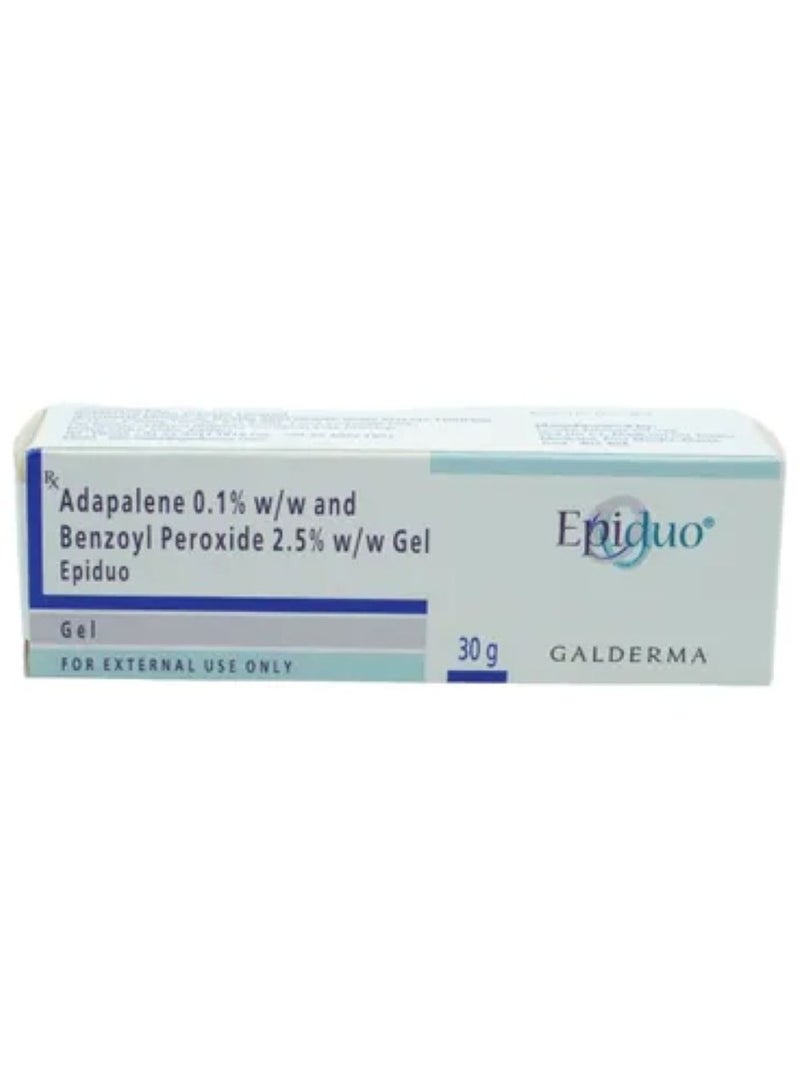 EPIDUO Gel for Moderate to Severe Acne (30g) - Image 2