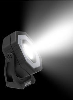 ريتش لايف مصباح عمل ريتش لايف دوار بزاوية 360 درجة | كشاف LED قابل لإعادة الشحن بقوة 800 لومن | قاعدة مغناطيسية × 4 | مقاوم للماء IP65 | بطارية 2600 مللي أمبير/ساعة | مصباح فحص محمول متعدد الاستخدامات  - Image 2