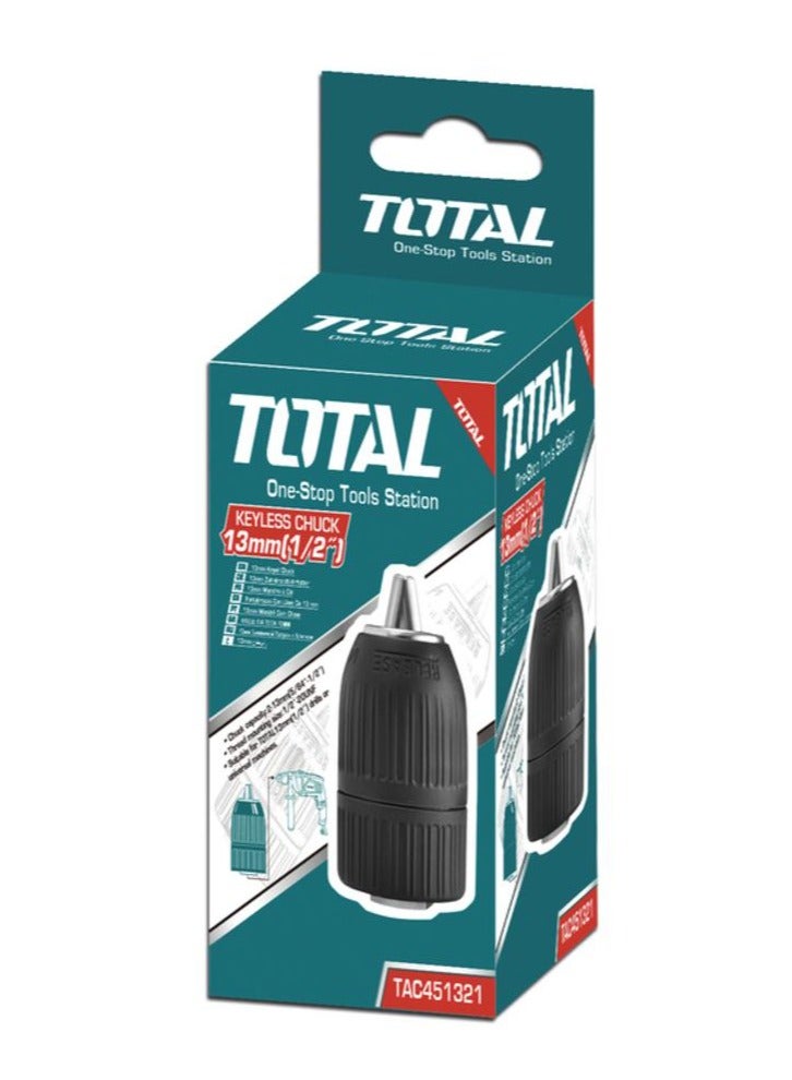 TOTAL Keyless Chuck 2mm-13mm TAC451321 - Image 2