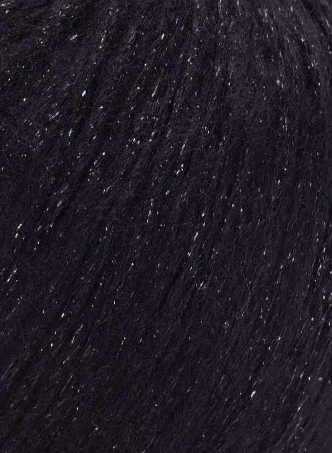 YARNART Manhattan Glittery Knitting, Sparkle & Shiny Metallic Yarn - Wool & Acrylic Fantasy, 1.76 Oz, 218.72 Yds (916) - Image 2