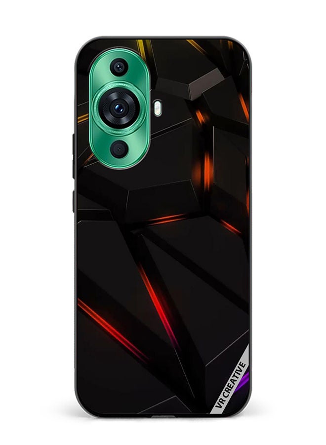 VR CREATIVE Protective Case Cover For Huawei nova 11 Abstract Design Multicolour - Image 1