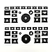 AtticZone Radio Dash Button Repair Kit Stickers Decals Compatible with GM GMC Yukon Acadia Sierra Chevrolet Silverado Tahoe Suburban 20062014 2Pcs Radio20 x2 - Image 2
