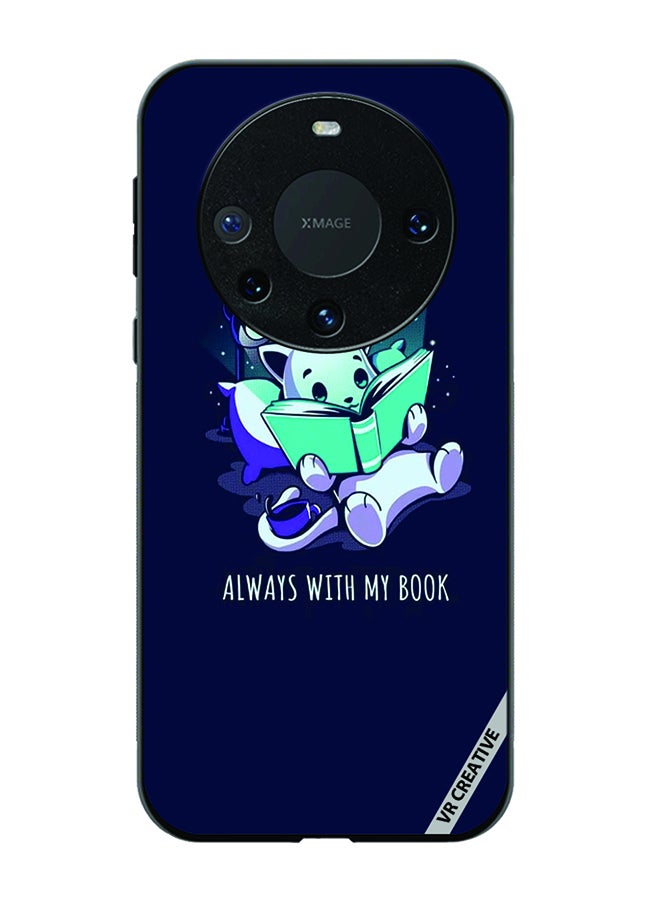 VR CREATIVE Protective Case Cover For Huawei Mate 60 Pro Always With My Book Design Multicolour - Image 1