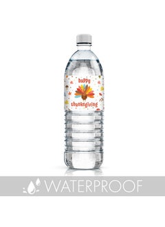 DISTINCTIVS Thanksgiving Party Favors for Kids, Turkey Stickers for Water Bottles - 24 Count  - Image 5