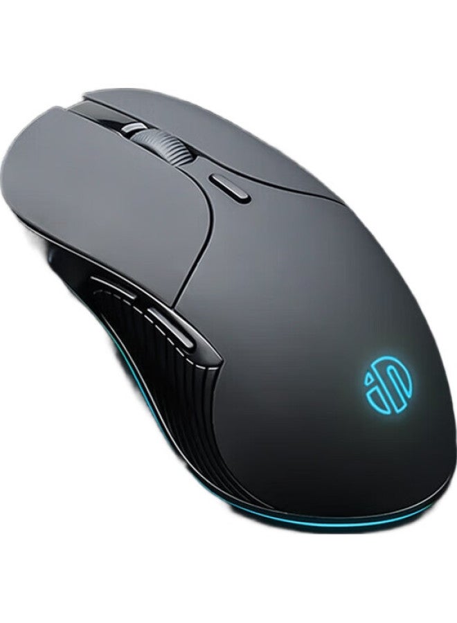 inphic B1 Wired Gaming Mouse, Macro Light-Sound Office Ergonomic Usb Interface, Compatible With Laptops And Desktop Computers, Black - Image 2