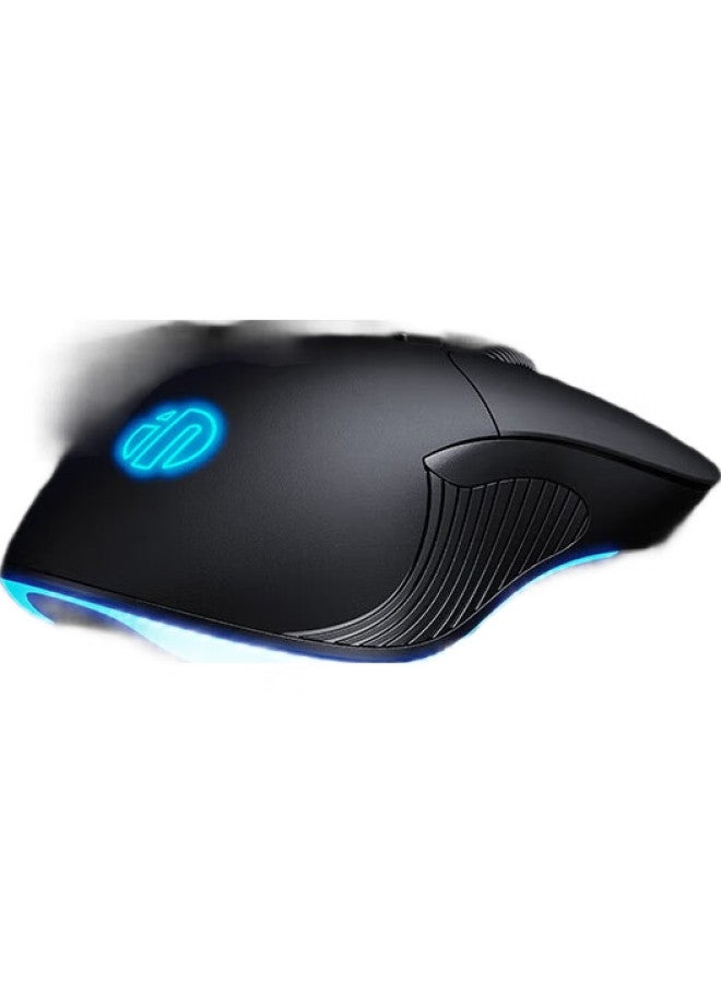 inphic B1 Wired Gaming Mouse, Macro Light-Sound Office Ergonomic Usb Interface, Compatible With Laptops And Desktop Computers, Black - Image 3